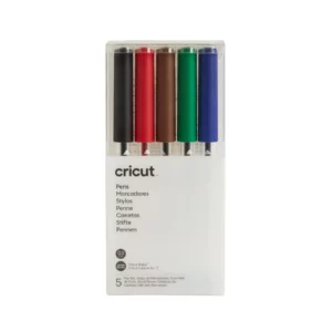 Cricut 2007643 - Cricut Explore + Maker Extra Fine Point Pen Set 5-pack (Basics).