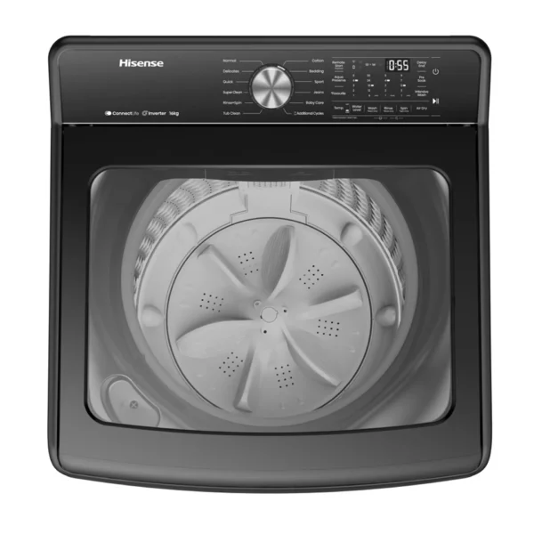 Hisense WT5T1625DT washing machine Top-load 16 kg Black - Image 5