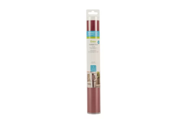 Cricut 2005186: Cricut Premium Vinyl perm 30x120cm (Dark Red)