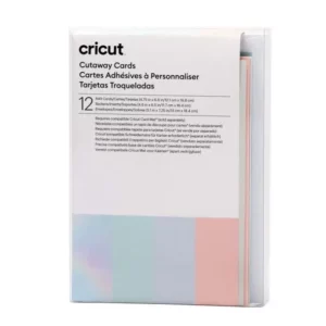 Cricut 2009483 - Cricut Cut-Away Cards Pastel R40 (12;1 Cm X 16;8 Cm) 12-Pack