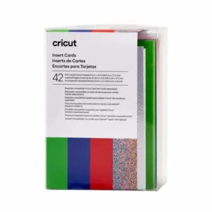 Cricut 2009467 - Cricut Insert Cards Rainbow R10 (8;9 Cm X 12;4 Cm) 42-Pack