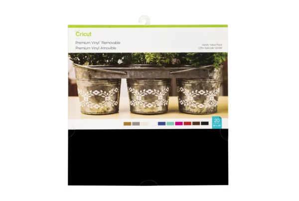 Cricut 2004330 - CRICUT PREMIUM VINYL VARIETY VL PK (20)