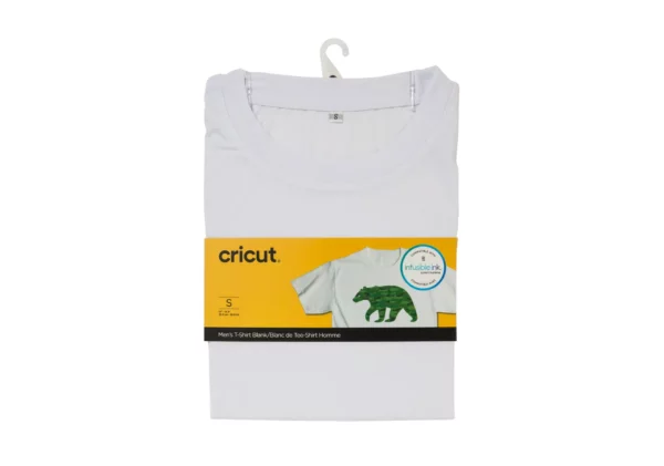 Cricut 2007900: Cricut Infusible Ink Men's White T-Shirt (S)