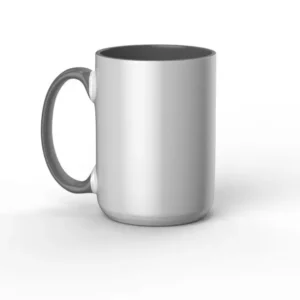 Cricut 2009330 - Cricut 440ml Beveled Ceramic Mug Blank Grey 1pc
