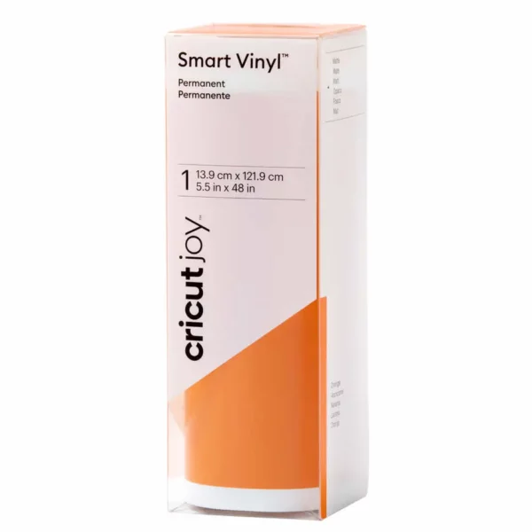 Cricut 2009836 - Cricut Joy Permanent Smart Vinyl Orange
