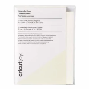 Cricut 2009984 - Cricut Watercolor Cards White 12pk R20