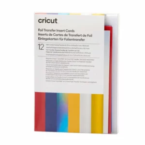 Cricut 2009477 - Cricut Insert Cards Foil Celebration R40 (12;1 Cm X 16;8 Cm) 12-Pack
