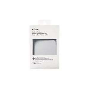 Cricut 2008713 - Cricut Transfer Foil Sheets 10x15cm 24 sheets (Silver) .