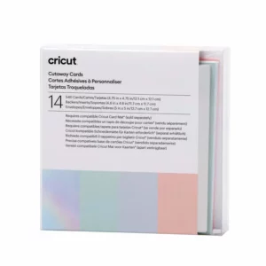Cricut 2009484 - Cricut Cut-Away Cards Pastel S40 (12;1 Cm X 12;1 Cm) 14-Pack