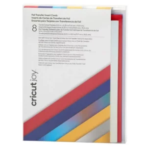 Cricut 2009207 - Cricut Insert Cards Foil Celebration R30 (11;4 Cm X 15;9 Cm) 8-Pack