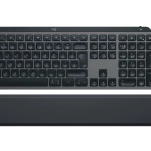 Logitech MX Keys S Combo keyboard Mouse included Office RF Wireless + Bluetooth QWERTY US International Graphite