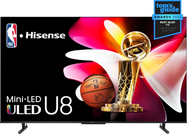 Hisense Class U8 165.1 cm (65") 4K Ultra HD Smart TV Wi-Fi Black 3000 cd/m² - Image 2