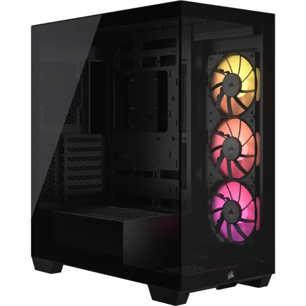 Corsair iCUE LINK 3500X RGB Mid-Tower PC Case; Black
