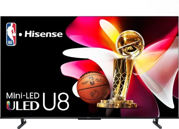 Hisense Class U8 165.1 cm (65") 4K Ultra HD Smart TV Wi-Fi Black 3000 cd/m²