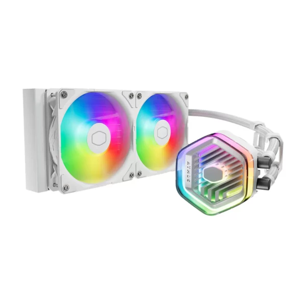 Cooler Master MasterLiquid 240 Atmos ARGB White