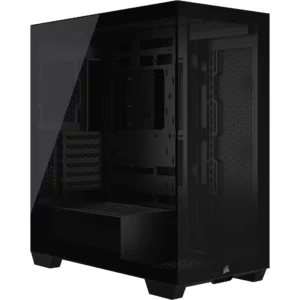 Corsair 3500X Tempered Glass Mid-Tower PC Case; Black