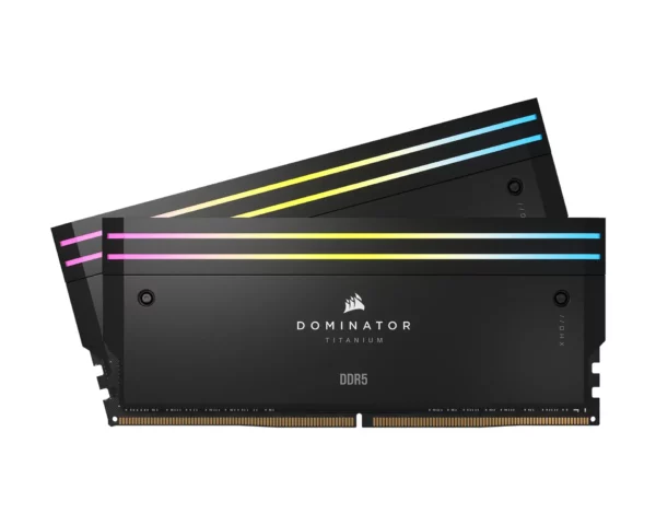 CORSAIR DOMINATOR TITANIUM 32GB (2 x 16GB) DDR5 7200 CL34-44-44-96 1.45V Intel XMP - BLACK
