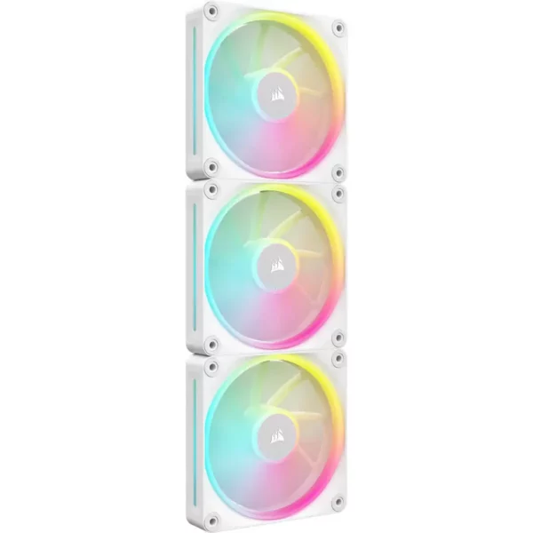 CORSAIR LX RGB Series; iCUE LINK LX120 RGB White; 120mm Fan; Triple Pack