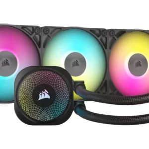 CORSAIR iCUE LINK TITAN 360 RX RGB Liquid CPU Cooler – RX120 RGB Fans – Fits Intel® LGA 1851/1700; AMD® AM5/AM4 – iCUE LINK Syst