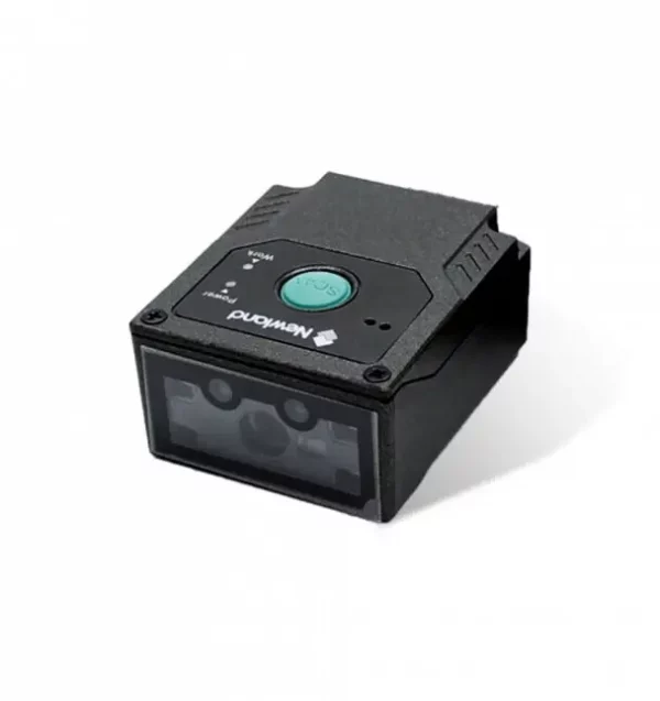 Newland 2D Mega Pixel Fixed Mounted Reader with 2 mtr RS232 extension cable and multiplug adapter.