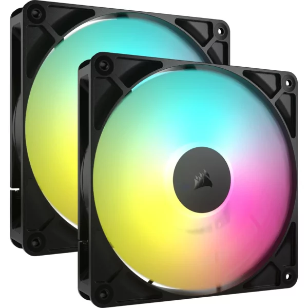 CORSAIR RS140 ARGB 140mm PWM Fans Dual Pack