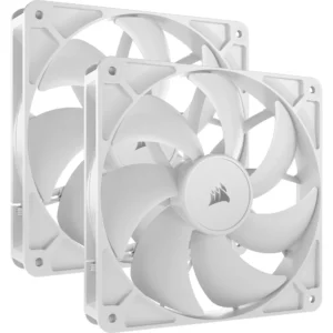 CORSAIR RS140 140mm PWM Fans Dual Pack – White