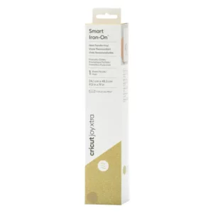Cricut 2010418 - Cricut Smart Iron-On Joy Xtra 24;1x48cm (Prismatic Glitter Gold)