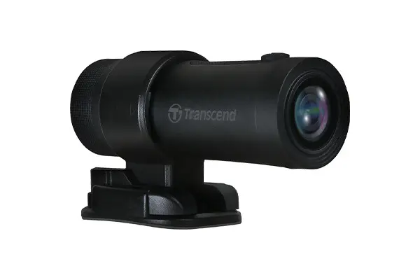 TRANSCEND DRIVE PRO 20B Motorcycle Dashcam / Compact POV cam with 64GB MicroSD Card -IP68 with STARVIS Camera Sensor