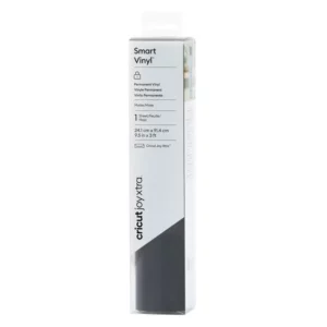 Cricut 2010376 - Cricut Smart Vinyl Permanent Joy Xtra 24;1x91;5cm 1 sheet (Black)