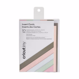 Cricut 2007257 - Cricut Joy Insert Cards 12-Pack (Pastel)
