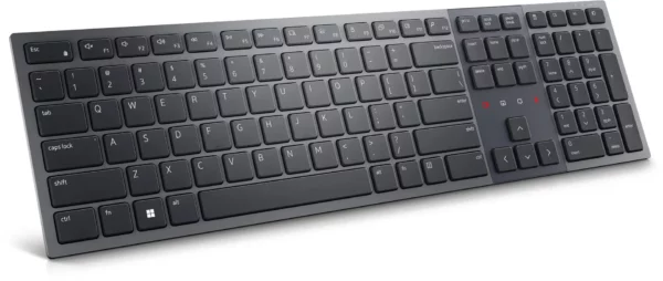 DELL KB900 keyboard Office RF Wireless + Bluetooth QWERTY US International Graphite