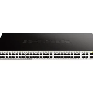 D-Link 52-Port Gigabit Smart Managed Switch including 4 x 100/1000Mbps Combo Ports