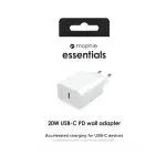mophie essentials 20W USB-C PD wall adapter Universal White AC Fast charging Indoor - Image 5