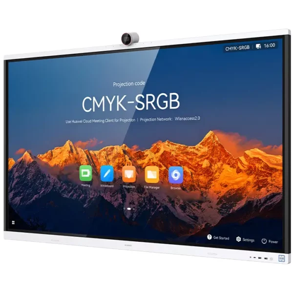 Huawei IdeaHub S2 Interactive flat panel 2.18 m (86") Wi-Fi 4K Ultra HD Black Touchscreen Built-in processor