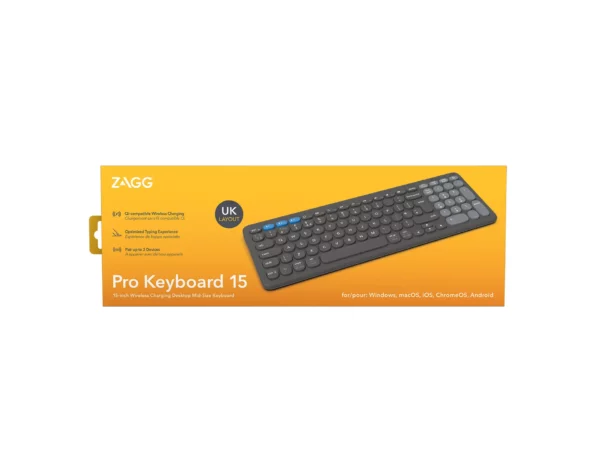 ZAGG Pro 15 keyboard Universal Bluetooth QWERTY UK English Black - Image 4