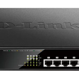 D-Link DGS-1008MP 8-Port Desktop Gigabit Max PoE Switch