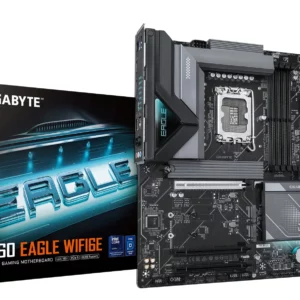 GIGABYTE B860 EAGLE WIFI6E Motherboard - Intel Core Ultra Series CPUs, 12+1+2+1 Phases VRM, up to 9066MHz DDR5, 1xPCIe 5.0 + 2xP