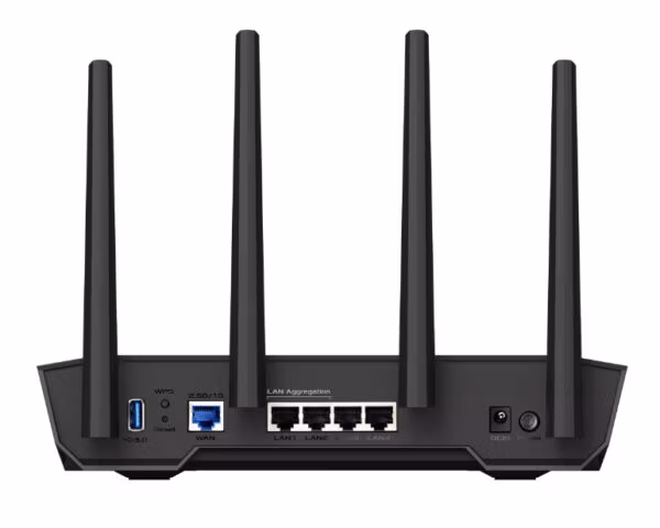 ASUS TUF-AX4200 wireless router Gigabit Ethernet Dual-band (2.4 GHz / 5 GHz) Black - Image 3