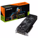 GIGABYTE GeForce RTX 5070 WINDFORCE OC SFF 12G Graphics Card - 12GB GDDR7, 192bit, PCI-E 5.0, 2542 MHz Core Clock, 3 x DP 2.1a,