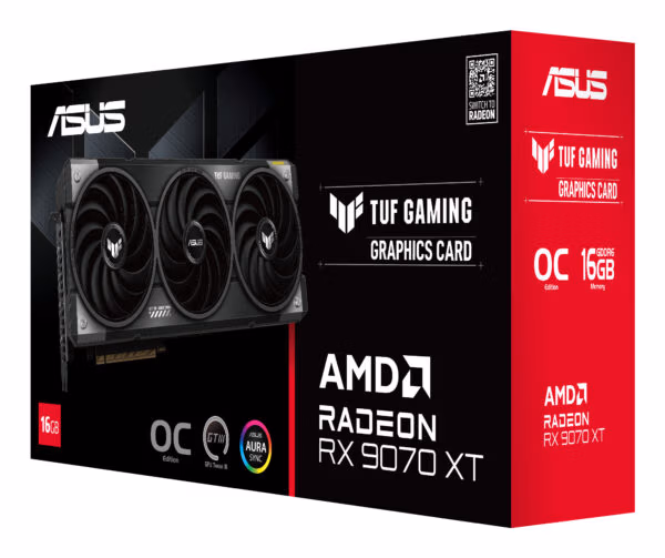 ASUS TUF Gaming TUF-RX9070XT-O16G-GAMING AMD Radeon RX 9070 XT 16 GB GDDR6 - Image 7