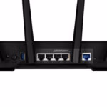 ASUS TUF Gaming AX3000 V2 wireless router Gigabit Ethernet Dual-band (2.4 GHz / 5 GHz) Black, Orange - Image 2