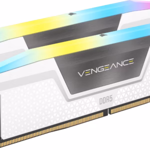 Corsair VENGEANCE RGB DDR5 32GB (2 x 16GB) DDR5 6000 CL36-44-44-96 1.40V Intel XMP & AMD EXPO - White
