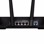 ASUS TUF Gaming AX3000 V2 wireless router Gigabit Ethernet Dual-band (2.4 GHz / 5 GHz) Black, Orange - Image 4