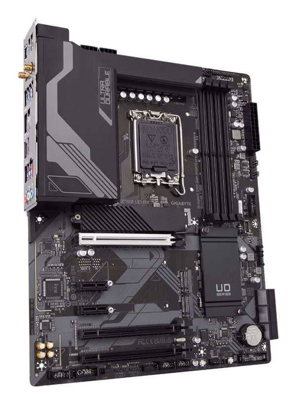GIGABYTE Z790 UD AX Motherboard - Supports Intel Core 14th CPUs, 16*+1+１ Phases Digital VRM, up to 7600MHz DDR5 (OC), 3xPCIe 4.0 - Image 3