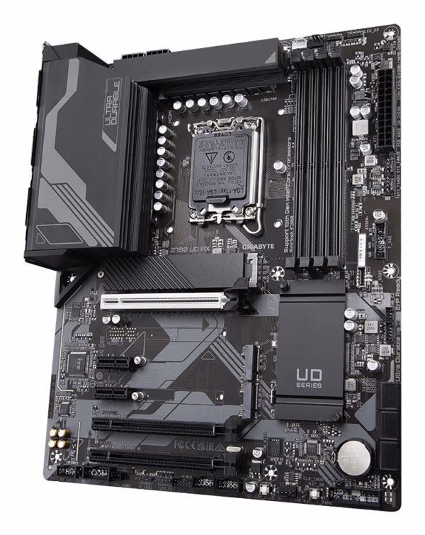 GIGABYTE Z790 UD AX Motherboard - Supports Intel Core 14th CPUs, 16*+1+１ Phases Digital VRM, up to 7600MHz DDR5 (OC), 3xPCIe 4.0 - Image 4