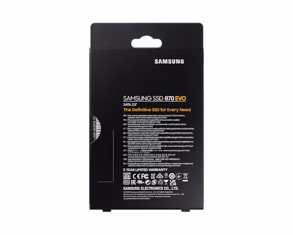 Samsung 870 EVO 2 TB 2.5" Serial ATA III V-NAND MLC - Image 11