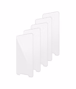 Zebra Set of five tempered glass screen protectors for MC3400 / MC3450 devices. Includes two alcohol wipes; one cleaning cloth a