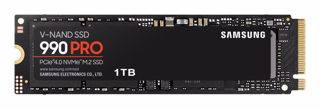 Samsung 990 PRO 1 TB M.2 PCI Express 4.0 NVMe V-NAND MLC