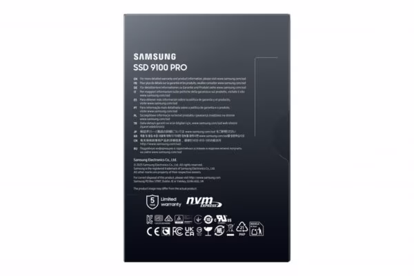 Samsung 9100 PRO PCIe® 5.0 NVMe™ M.2 SSD - 4 TB - Image 5