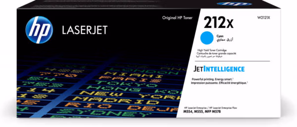 HP 212X High Yield Cyan Original LaserJet Toner Cartridge - Image 2